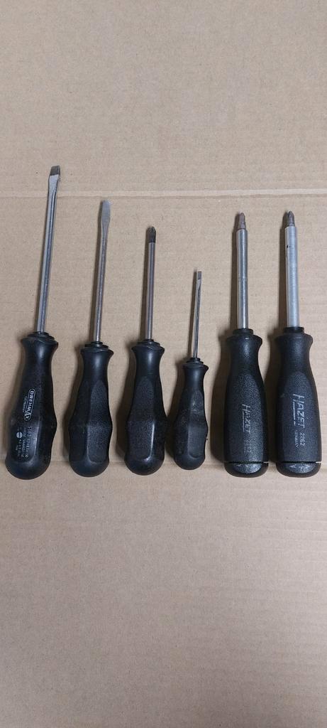 Hazet en Drehmax schroevendraaiers., Doe-het-zelf en Verbouw, Gereedschap | Handgereedschap, Gebruikt, Ophalen