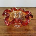 Vintage glazen schaaltje, asbak. Murano glas 005, Ophalen of Verzenden