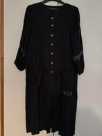 Linnen jurk van Gudrun Sjödén maat S, Kleding | Dames, Jurken, Ophalen of Verzenden, Zo goed als nieuw, Zwart, Onder de knie