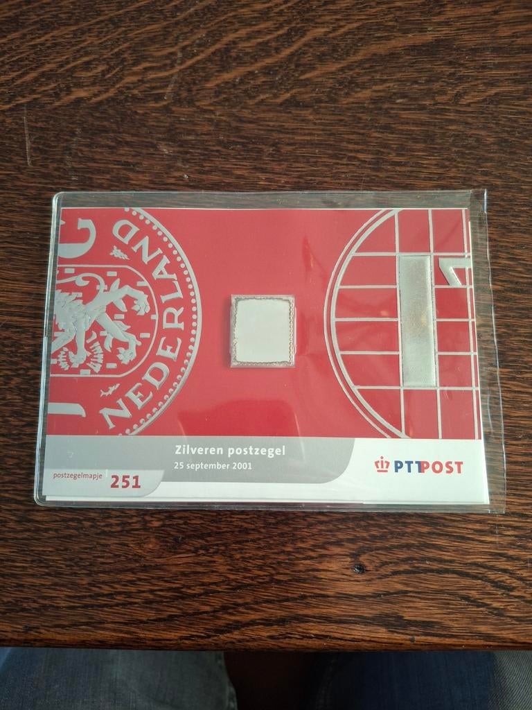 Zilveren Postzegel 2001 - PTT Post, Ophalen of Verzenden, Na 1940, Postfris