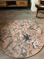 Rond Vloerkleed Kwantum ., Ophalen, Bruin, Rond, Zo goed als nieuw