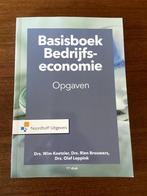 Basisboek Bedrijfseconomie opgaven, Ophalen of Verzenden, Beta, Zo goed als nieuw, HBO