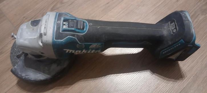 Makita Accu Slijptol - Body, Doe-het-zelf en Verbouw, Gereedschap | Slijpmachines, Gebruikt, Haakse handslijpmachine, Minder dan 700 watt