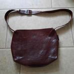 Leren schoudertas, bruine kleur, merk Fred de la Bretonière, Sieraden, Tassen en Uiterlijk, Tassen | Schoudertassen, Ophalen of Verzenden