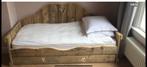 Kinderbed steigerhout, Ophalen, 70 tot 85 cm, Zo goed als nieuw, Lattenbodem