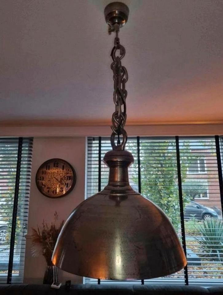 Hanglamp, Huis en Inrichting, Lampen | Hanglampen, Zo goed als nieuw, 75 cm of meer, Overige materialen, Ophalen