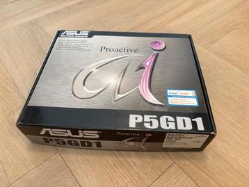 ASUS P5GD1 Moederbord met Pentium 4 beschikbaar voor biedingen