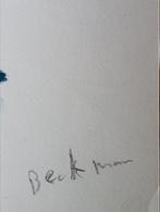Naar Max Beckmann gouache 20e eeuw, Verzenden