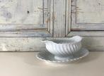 Franse wit porseleinen juskom sauskom Limoges Haviland, Huis en Inrichting, Keuken | Servies, Ophalen of Verzenden, Zo goed als nieuw