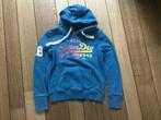 Blauwe superdry trui /hoodie met opschrift maat S, Ophalen of Verzenden, Zo goed als nieuw, Maat 36 (S), Superdry