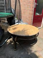 Travertin salontafel, Ophalen
