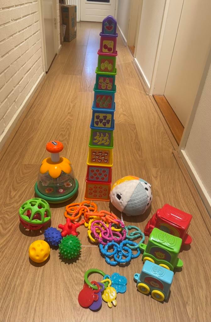Set babyspeelgoed, Kinderen en Baby's, Speelgoed | Babyspeelgoed, Gebruikt, Overige typen, Ophalen