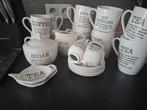 Riverdale servies, Huis en Inrichting, Keuken | Servies, Ophalen of Verzenden, Zo goed als nieuw, Overige stijlen, Kop(pen) en/of Schotel(s)
