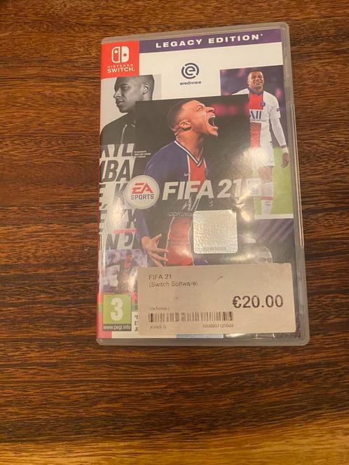 FIFA 21 - Édition Essentielle, Spelcomputers en Games, Games | Nintendo Switch, Zo goed als nieuw, Sport, 3 spelers of meer, Vanaf 3 jaar