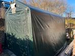 Toolpoort Garagetent 2,4x3,6 m, PE 450, Tuin en Terras, Overkappingen, Ophalen, Gebruikt, Overige typen