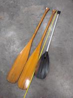 Houten peddels voor kano of kajak, Watersport en Boten, Kano's, Ophalen, Gebruikt, Eén persoon