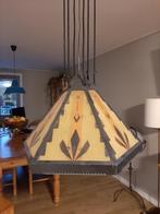 Amsterdamse School hanglamp. Antieke lamp, Ophalen