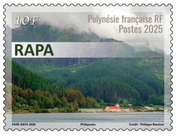Jaar 2025 Frans Polynesië. Rapa. beschikbaar voor biedingen