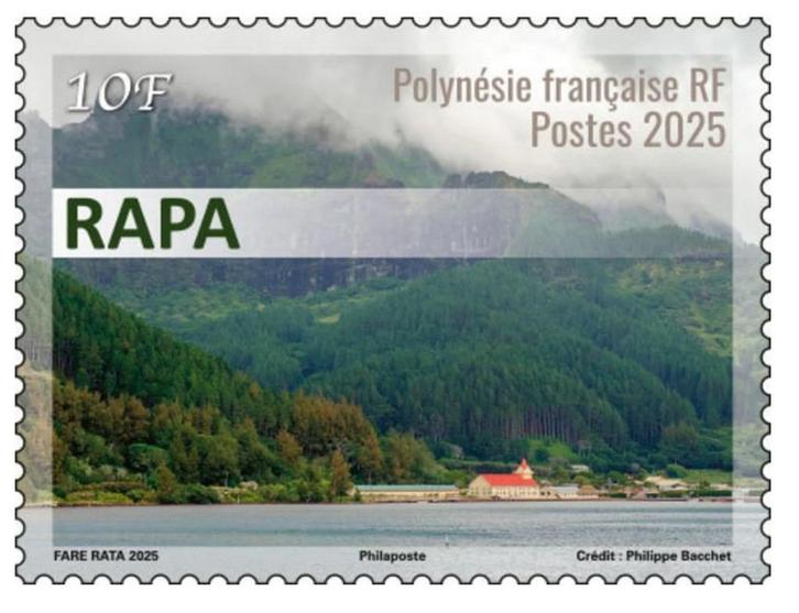 Jaar 2025 Frans Polynesië. Rapa., Postzegels en Munten, Postzegels | Europa | Frankrijk, Postfris, Ophalen of Verzenden