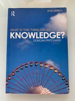 What is this thing called knowledge?- 2nd edition -Pritchard, Ophalen of Verzenden, Zo goed als nieuw, Logica of Wetenschapsfilosofie