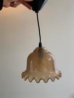 Vintage bloemvormige hanglamp, Ophalen of Verzenden, Minder dan 50 cm