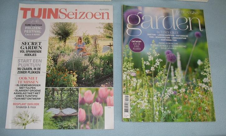 Tuintijdschriften, Boeken, Tijdschriften en Kranten, Gelezen, Muziek, Film of Tv, Ophalen of Verzenden