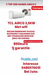 AIRCO MET MONTAGE AAN DE SCHERPSTE PRIJZEN, Ophalen, Verwarmen, Nieuw, 3 snelheden of meer