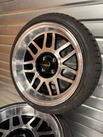 Lenso LW1 RETRO 16” breedset 4x100 met 195/45 en 215/40R16, Auto-onderdelen, Ophalen, 16 inch, Banden en Velgen, Nieuw