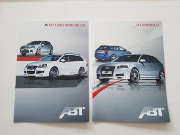VW groep brochures. Golf V. GTI. Oettinger. ABT. Sirocco. beschikbaar voor biedingen