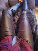 Kinky fetish Wetlook legging maat L, Verzenden, Zo goed als nieuw, Zwart
