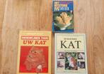 3 boeken over het leven en verzorging van huisdier kat, Ophalen of Verzenden, Gelezen, Katten