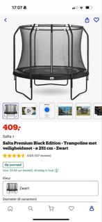 Salta Premium Trampoline - Ø 251 cm - Zwart - zo goed als ni, Ophalen of Verzenden