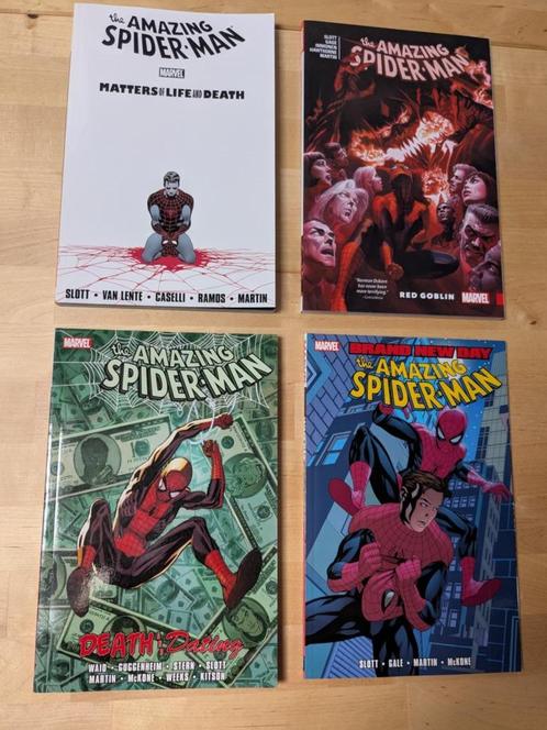 4 x Amazing Spiderman TPB Dan Slott Marcos Martin, Boeken, Strips | Comics, Nieuw, Meerdere comics, Amerika, Verzenden