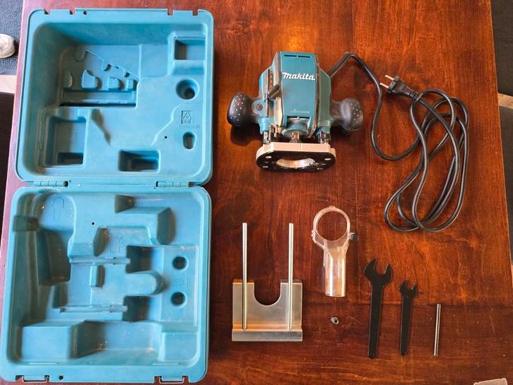 Makita bovenfrees, Doe-het-zelf en Verbouw, Gereedschap | Freesmachines, Gebruikt, Elektrisch, Bovenfrees, Ophalen of Verzenden