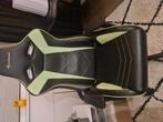 Gaming stoel + massage kussen., Ophalen of Verzenden, Zo goed als nieuw, Zwart