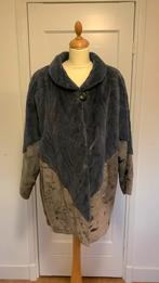 Vintage Martin Dijksman Winterjas Maat 40/42, Kleding | Dames, Blauw, Maat 42/44 (L), Ophalen of Verzenden, Martin Dijksman