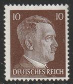 Duitsland 1942 826 Hitler 10p, Postfris, Postzegels en Munten, Overige periodes, Verzenden, Postfris