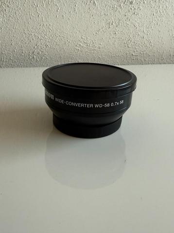 Canon Wide-Converter - WD-58 0,7x beschikbaar voor biedingen