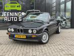 BMW 3-serie Cabrio 320i | E30 | Airco | El. ramen, Gebruikt, Cabriolet, Zwart, Handgeschakeld