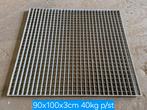 28 zware stalen roosters 90x100x3cm 40 kg p/st, Ophalen, Gebruikt, Trap