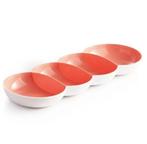 Tupperware Allegra Tapasschaal Zalm, Huis en Inrichting, Keuken | Tupperware, Ophalen of Verzenden, Nieuw, Wit, Schaal