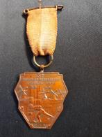 Medaille 3e zaansche molen en merentocht 12/01/1941 52 km, Postzegels en Munten, Penningen en Medailles, Nederland, Ophalen of Verzenden