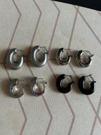 Juli dans oorbellen, Sieraden, Tassen en Uiterlijk, Ophalen of Verzenden, Nieuw, Zwart, Zilver