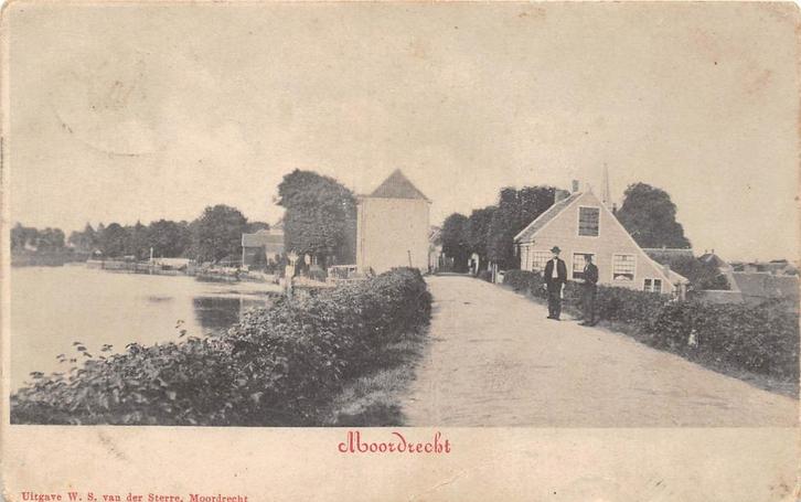 W267 Moordrecht Dijk - uitg v d Sterre 1905 -, Verzamelen, Ansichtkaarten | Nederland, Gelopen, Zuid-Holland, Voor 1920, Ophalen of Verzenden