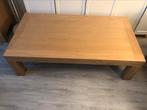 Goossens salontafel eiken., Ophalen, 100 tot 150 cm, Eikenhout, Nieuw