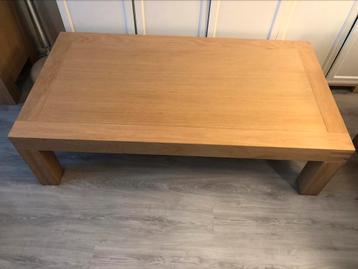 Goossens salontafel eiken. beschikbaar voor biedingen