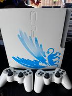 Playstation 3 wit 2x controller, Spelcomputers en Games, 2 spelers, Verzenden, Zo goed als nieuw, Vanaf 3 jaar