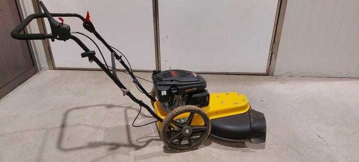 Hooggrasmaaier Demo duwen maaibreedte 50 cm DL Workx, Tuin en Terras, Grasmaaiers, Zo goed als nieuw, Benzine-grasmaaier, 50 cm of meer