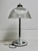 Tafellamp, Ophalen, Gebruikt, Glas, 50 tot 75 cm
