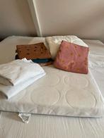 Ledikantmatras + peuterdekbed + hoeslakens + overtrekken, Ophalen, Gebruikt, 190 cm of minder, Matras